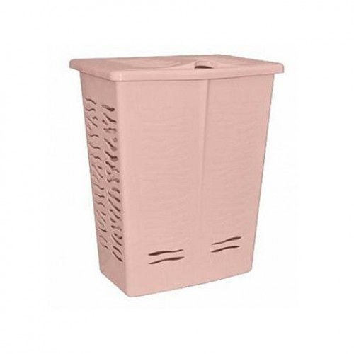 Корзина для белья Aqua 42 л йогуртовый