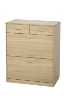 Обувница БН-221 (984*803*360) 2 яруса (Дуб сонома)