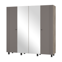 Олива Шкаф ШК-13 4 дв Дуб каньон/MF14 муссон