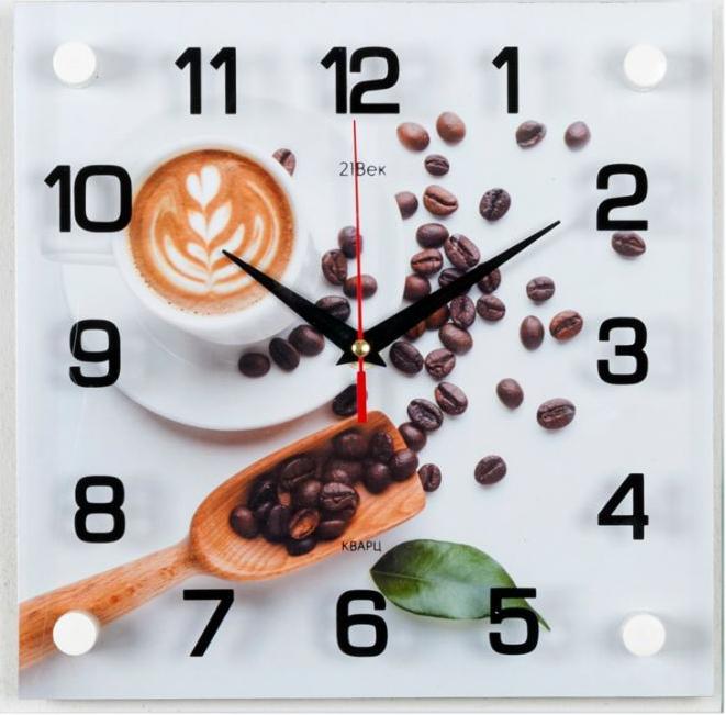 Часы настенные "Кофе с любовью" 2525-012