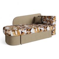 Диван-кровать "Лидер 1"  СITY MY 005 C-2/ MY 1079 C-2 ЛЕВАЯ