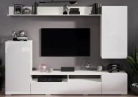 Моретти гостиная (Белый/Белый глянец)