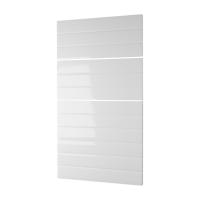 Фасад БЕЛЫЙ ГЛЯНЕЦ 3 ящика 400