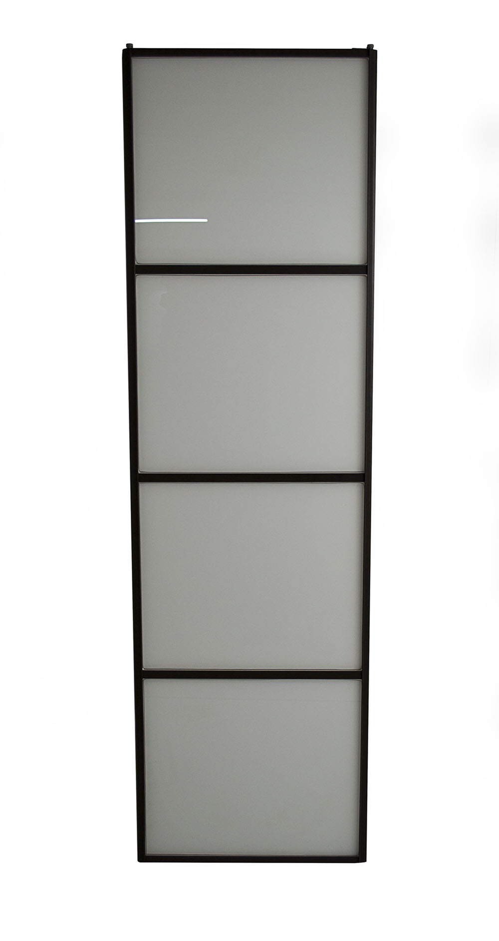 Дверь комбинир(600) для Шкафа Купе БН-61стекло бел/венг