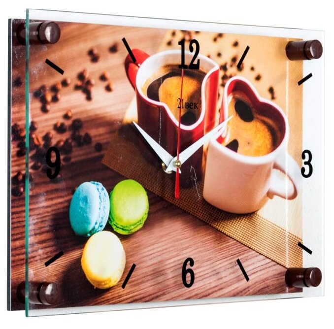 Часы настенные "Кофе и пирожное"2030-05 (10)