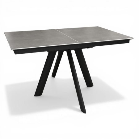 Обеденный стол Киото-1С 140х85 Чёрный/черный