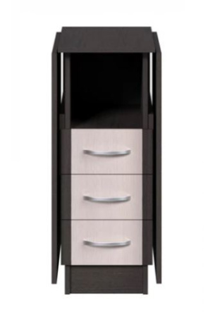 Стол-книжка с ящиками на 300 Венге/венге+сосна лоред