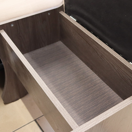 Обеденная группа "Прима", анкор темный,ткань в ассорт.(скамья, стол, табурет)