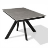 Обеденный стол Киото-1С 140х85 Чёрный/черный