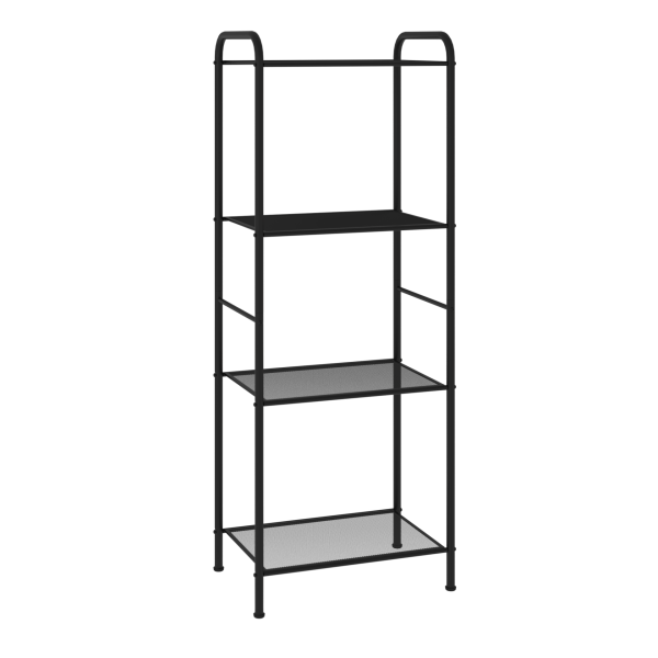 Стеллаж Валенсия 14 (СТВ -14) 4-секц Чёрный