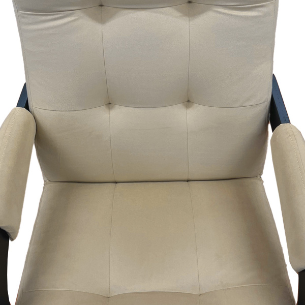 Кресло-качалка Leset Спринг венге, ткань V 18