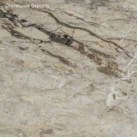 Кухня Комплект №4  Дуб крафт табачн./Орех антик (столеш Версаль+Сушка+планка) 1,8м 