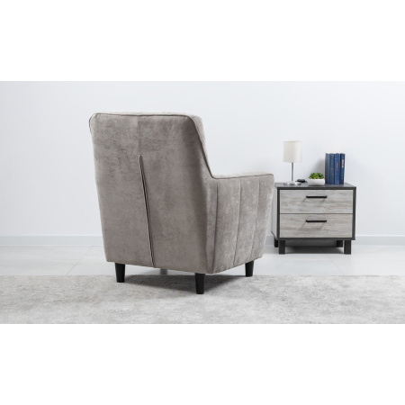 Кресло "Арно" Арт. ТК 563 Лаки 02 (серый жемчуг), Лаки 02 