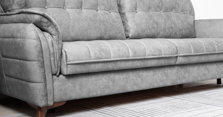 Диван "Дорис"  Арт. ТД 560 Everest Steel (серый) 