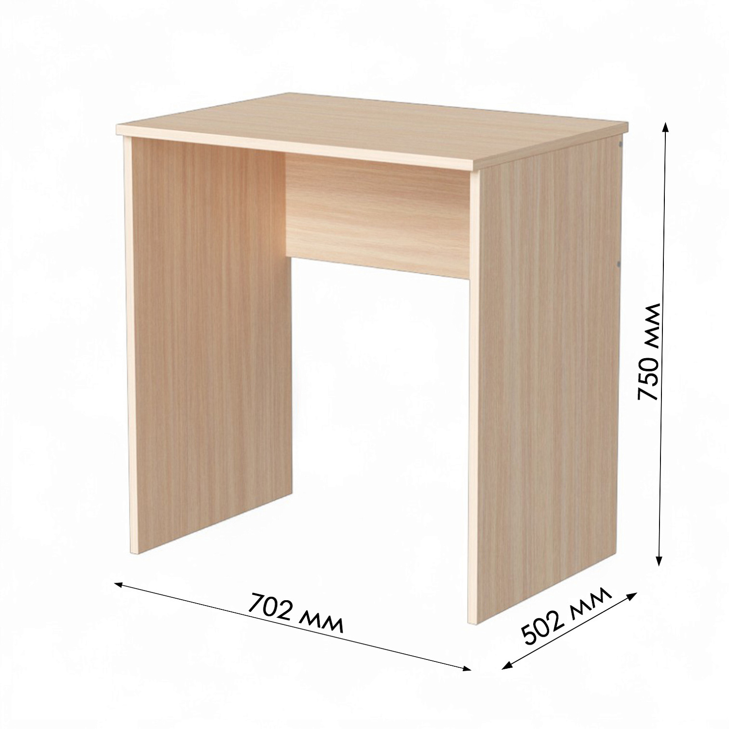 Стол компьютерный БН-185 - 01 Дуб млечный