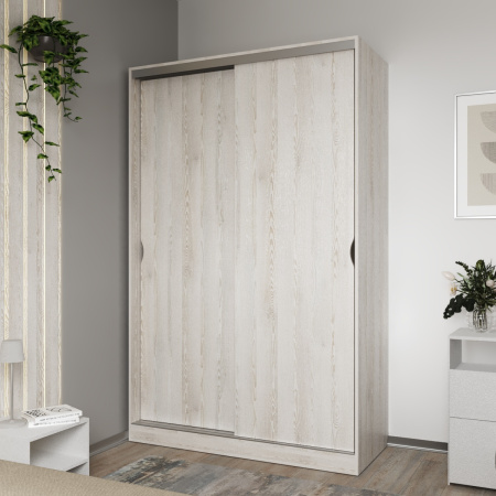 Шкаф-купе Клэр 1400х597х2200 с ящ/сосна лофт-хром