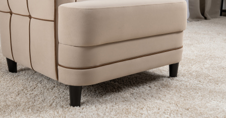 Кресло "Черри" Арт.Н ТК 284 IRIDA 02 (св-бежевый) 