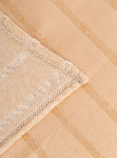 Плед Texrepublic фланель однотон страйп 150*200 48287