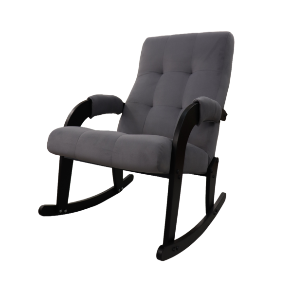 Кресло-качалка Leset Спринг венге, ткань V 32