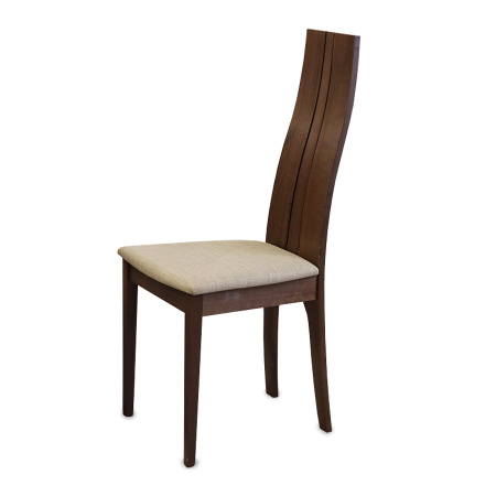 Стул CB-2408, ткань Magnolia/Merlot beech 