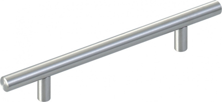 Ручка рейлинг, 128 мм, никель,FS2301B-Round Head D12