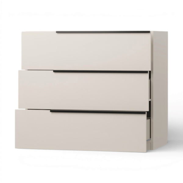  Комод для одежды Сен-Дени 3 ящика Кашемир/Дуб Латте