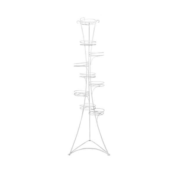 Подставка д/цветов "Стелла 9" (Белое сер,Белый) ПДЦ 91