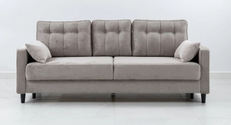 Диван "Арно" Арт.ТД 563 Лаки 02 (сер жемч.), Лаки 02, Vertical 910 мол-серый