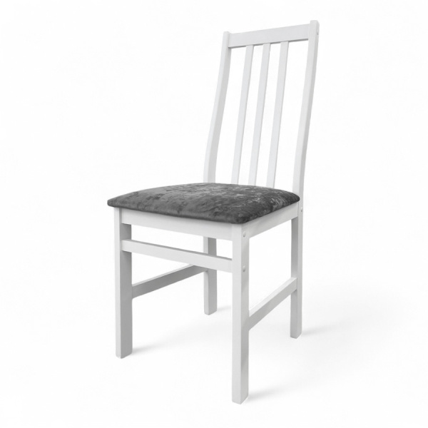 Стул Соло Р белая эмаль/ Kатания 19