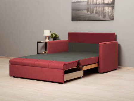 Диван малогабаритный "Мелани" 336 киви 67 ягодный