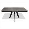 Обеденный стол Киото-1С 140х85 Чёрный/черный