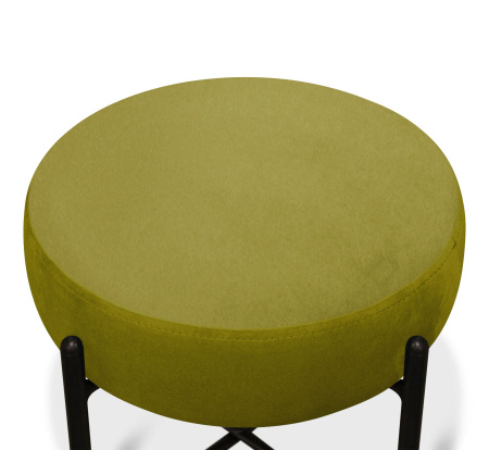 Банкетка SHT-B4 Фисташковый/Черный муар