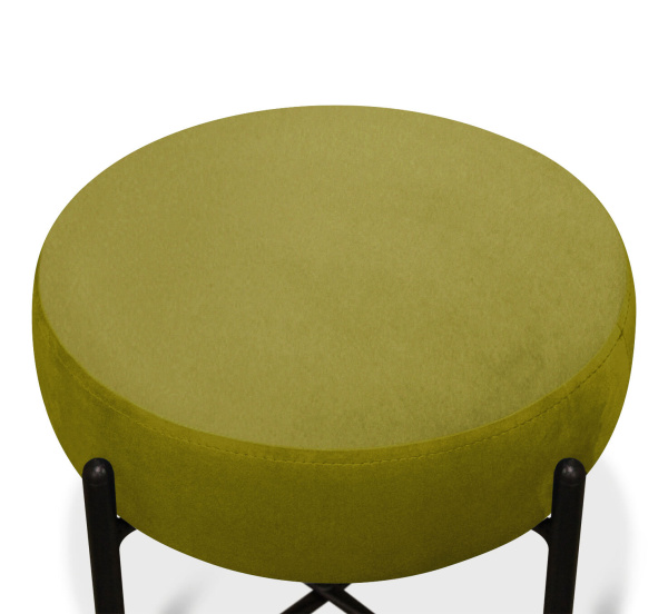 Банкетка SHT-B4 Фисташковый/Черный муар