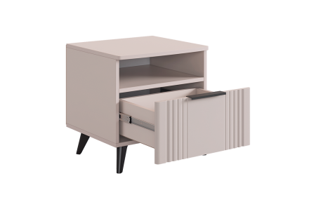 Катрин Тумба прикроватная/Кашемир/фрапучино матовый