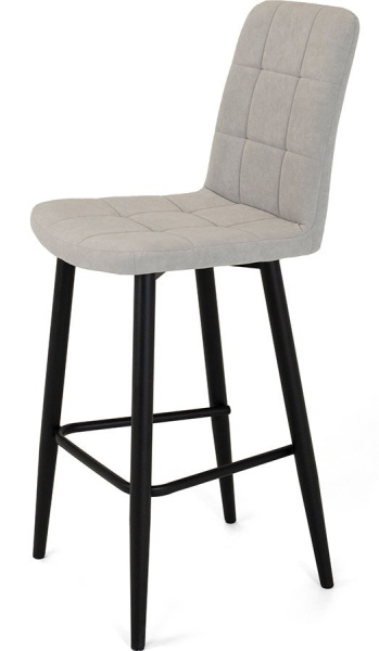 Стул Абсент NEW БАРНЫЙ Т188 жемчужный + нога барная  Bh70см 1R38  (черный)