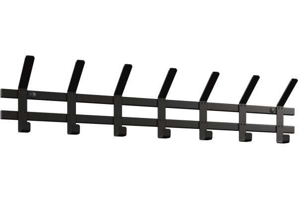 Вешалка Торонто 7 металл Черный*820