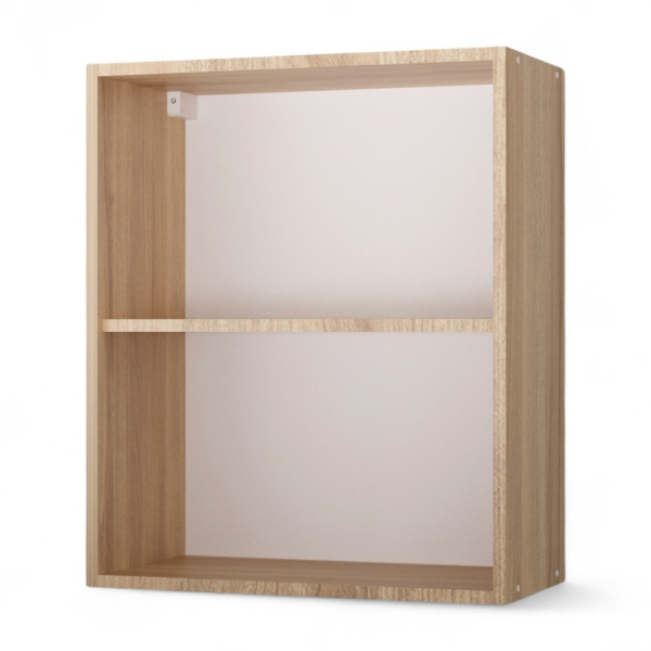 НОВА Корпус шкафа настенного 2-х дверного 600 / Дуб сонома