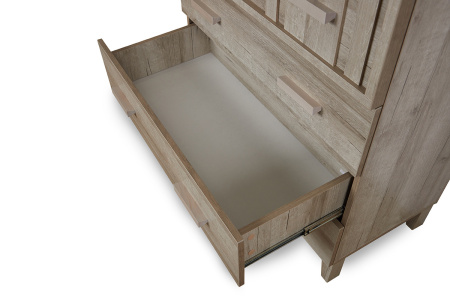 Scandica Oslo 455 Комод Дуб серый Craft