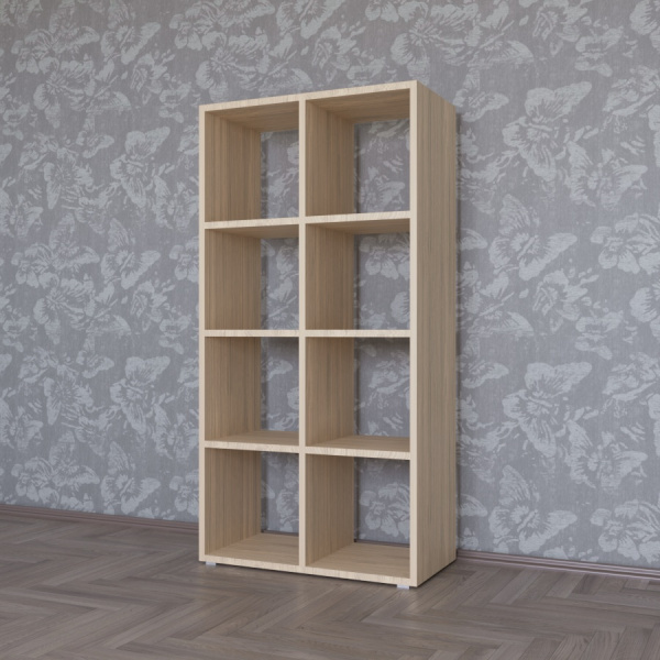 КОРИНН Стеллаж 2 Х 4 ячейки