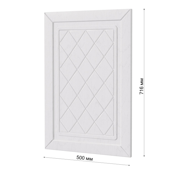 Фасад РОМБ белый 500
