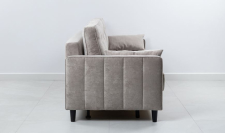 Диван "Арно" Арт.ТД 563 Лаки 02 (сер жемч.), Лаки 02, Vertical 910 мол-серый