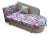 Диван-кровать "Лидер 1" OWL pink /Cabrio 3  ПРАВАЯ