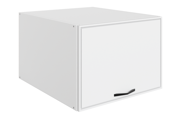 БАРИСТА Шкаф навесной L800 H360 1 дв.гл.гориз. Белый