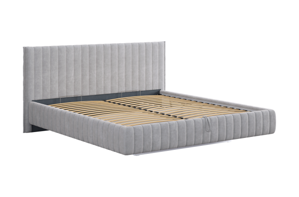Кровать Твикс с подъемным механизмом  180х200 см (галька (велюр)