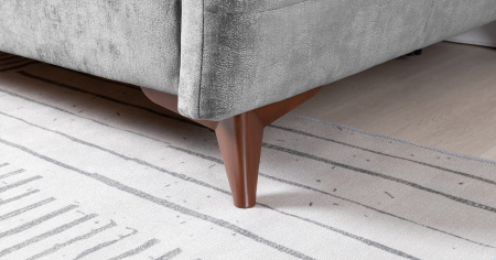 Диван "Дорис"  Арт. ТД 560 Everest Steel (серый) 