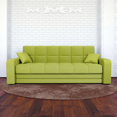 Диван-кровать "Лидер 3/1" Cabrio 6 зелёный