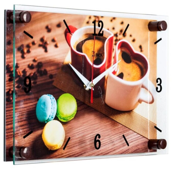 Часы настенные "Кофе и пирожное"2030-05 (10)