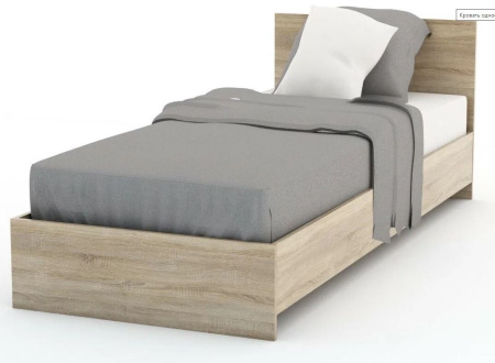 Кровать Римини 800*2000 с основанием /Рост