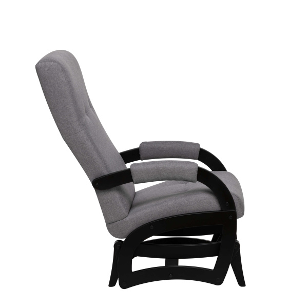 Кресло-маятник для отдыха Leset Хельга (венге/ткань Antonio Grey)